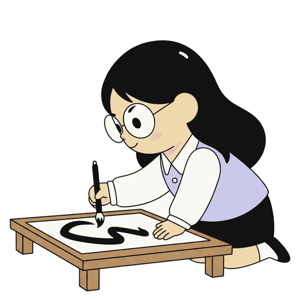 brush character